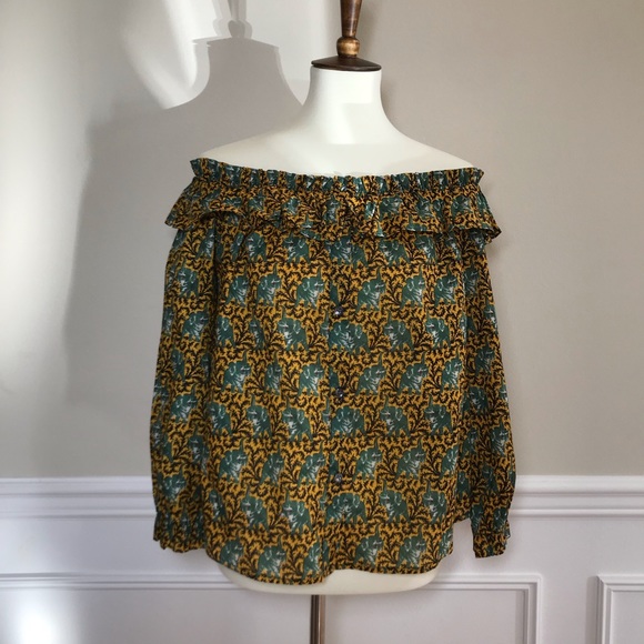 J. Crew | Off The Shoulder Top - Picture 3 of 7